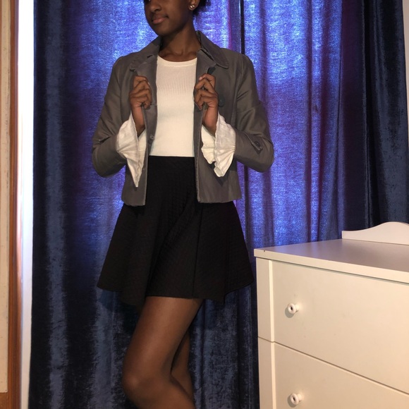Chic Gray Coat 💋 - Picture 1 of 4